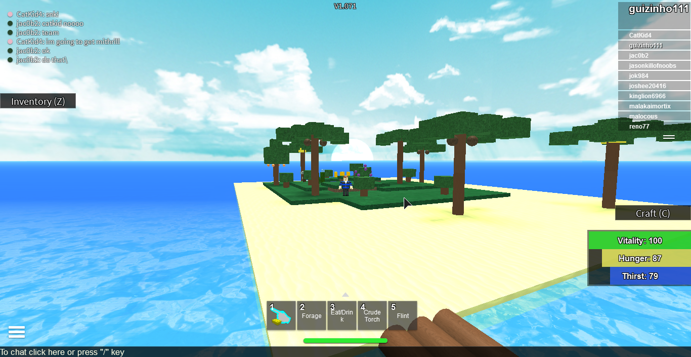 Tropical Isolated Island Roblox Survival Beginnings Wiki Fandom
