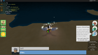 Legacy Advantage Roblox Survivor Wiki Fandom - roblox games like survivor