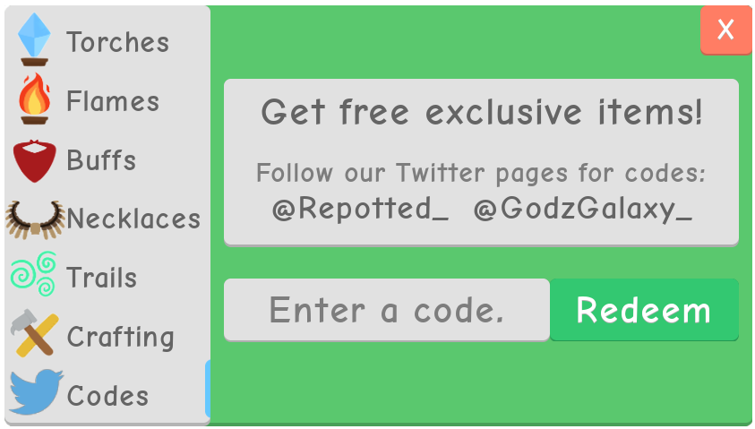 Roblox Redeem Code In App Roblox Free Exploits - roblox code redeem for items
