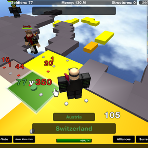 Glitches Roblox Territory Conquest Wiki Fandom - roblox conquest games