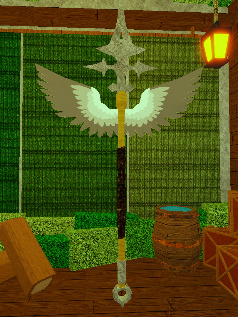 Angelic Spear Roblox The Labyrinth Wiki Fandom - roblox the labyrinth best weapon