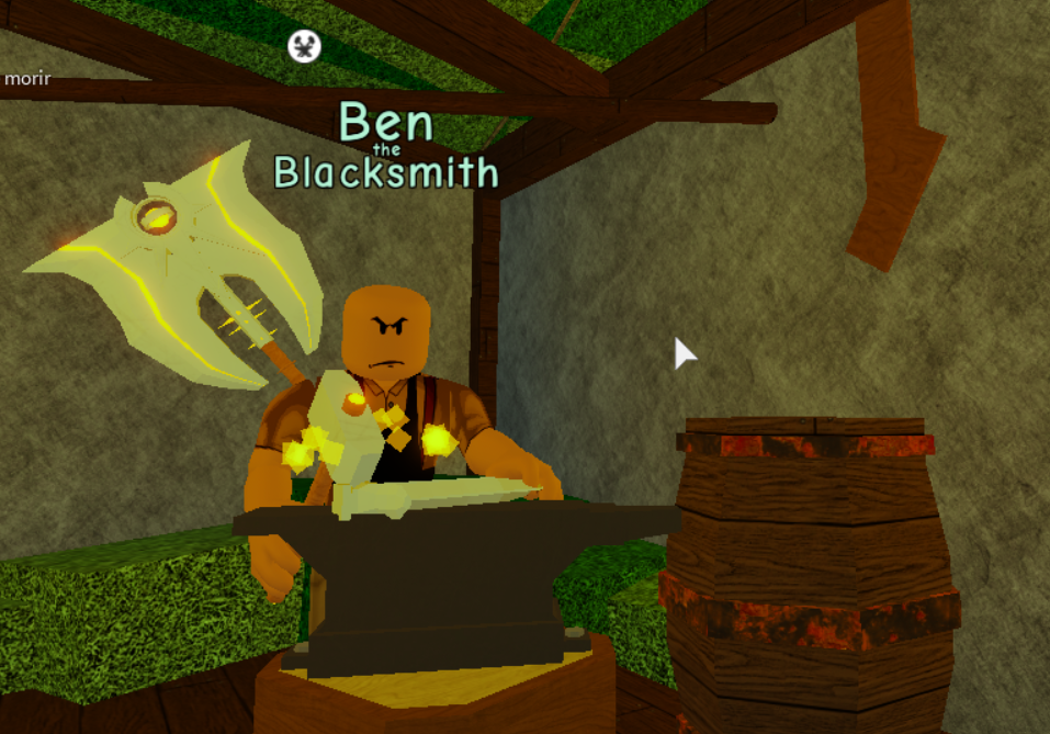 Blacksmith Roblox The Labyrinth Wiki Fandom - the labyrinth roblox darkzone