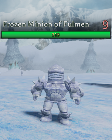 Frozen Minion Of Fulmen Roblox The Lords Of Nomrial Wiki Fandom - dominus ice winter roblox