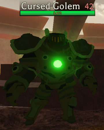 Cursed Golem Roblox The Lords Of Nomrial Wiki Fandom