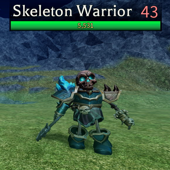 Skeleton Warrior Roblox The Lords Of Nomrial Wiki Fandom - green skeleton roblox