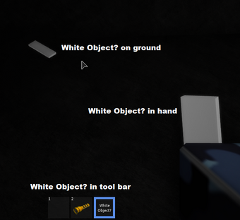 White Object Roblox The Maze Wiki Fandom - roblox the maze game map