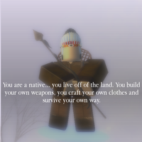 Native Roblox The Northern Frontier Wiki Fandom - axe1 roblox