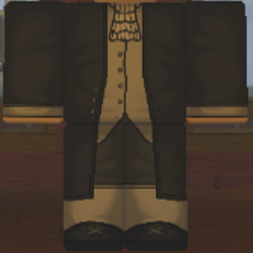 wlf red suit w grey shirt roblox