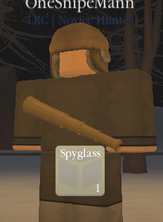 Spyglass Roblox The Northern Frontier Wiki Fandom - the northern frontier roblox selling robux items