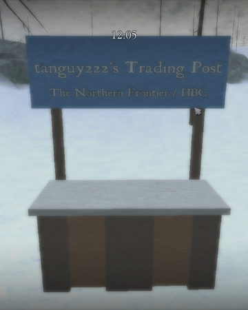 Roblox The Northern Frontier Wiki Trading Post Roblox The Northern Frontier Wiki Fandom