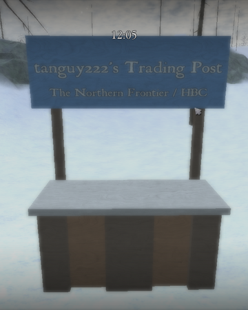 Trading Post Roblox The Northern Frontier Wiki Fandom