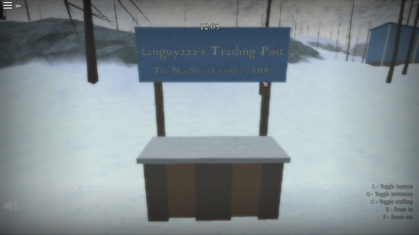 Trading Post Roblox The Northern Frontier Wiki Fandom - choose a team and build their fort roblox
