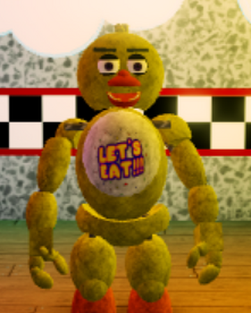 Chica Roblox The Pizzeria Rp Remastered Wiki Fandom - roblox how to get the golden freddy plushie in freddy s roblox