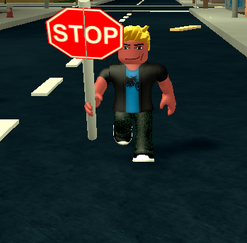 Roblox Noob Holding Knife