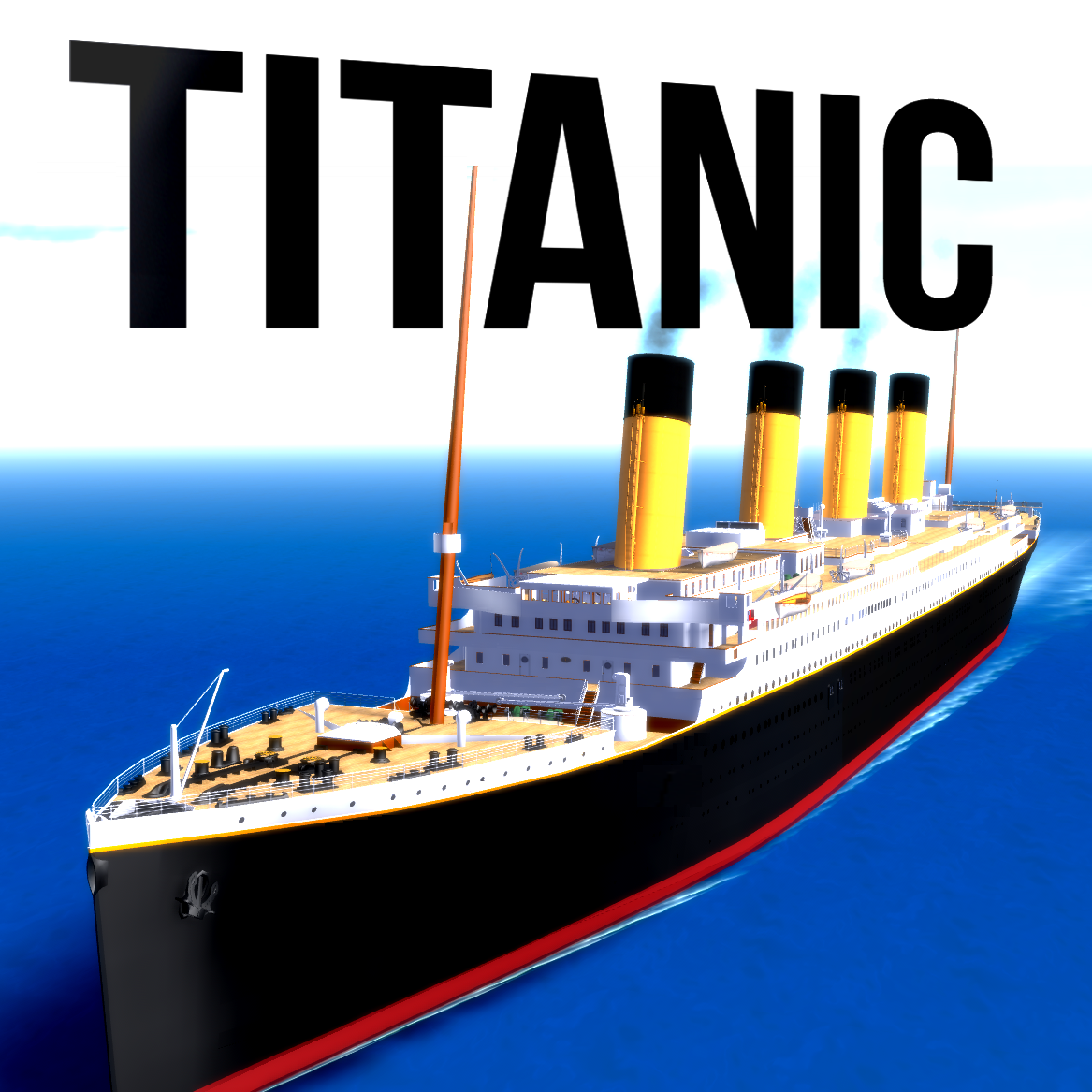 blank titanic video game