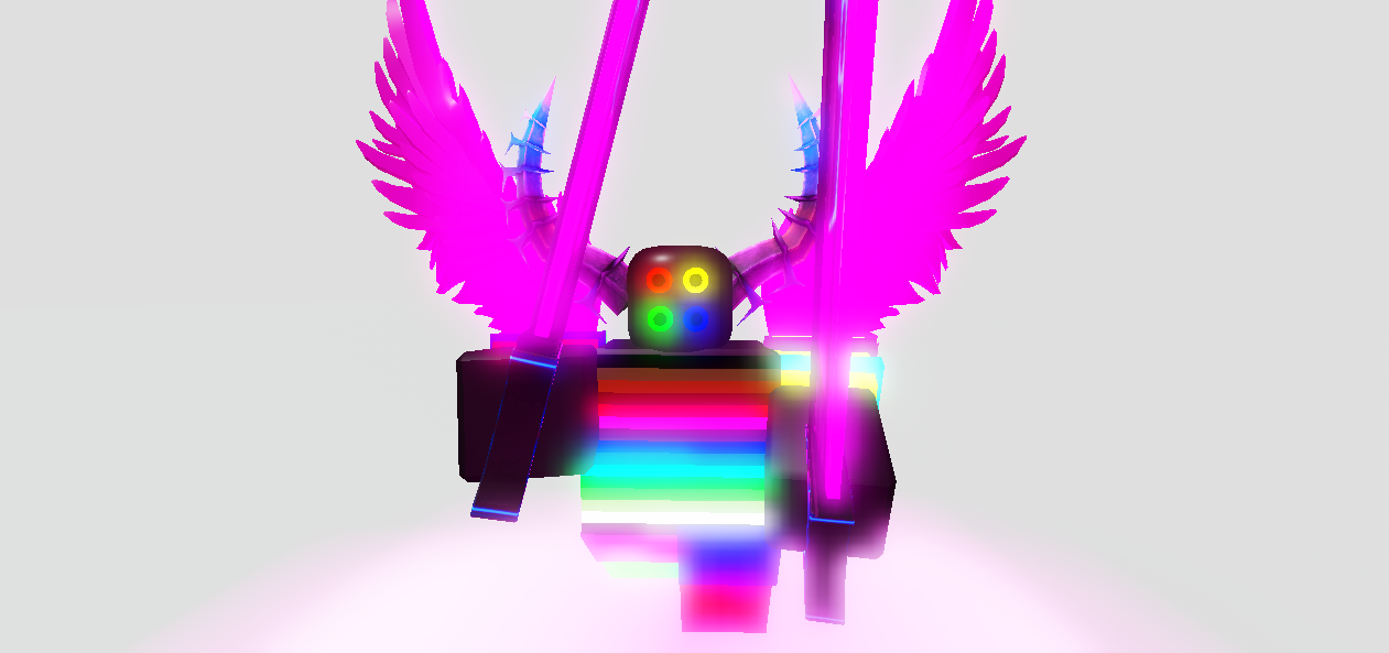 Rainbow God Roblox Tower Battles Fan Ideas Wiki Fandom - rainbow wings roblox