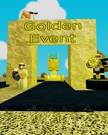 Golden Event Roblox Tower Battles Fan Ideas Wiki Fandom