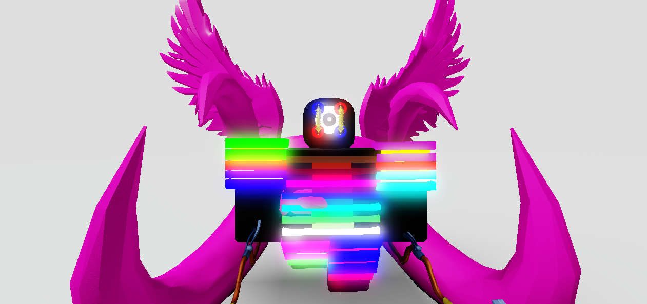 Midnight Rainbow Angel Roblox Tower Battles Fan Ideas Wiki Fandom - rainbow bombs roblox