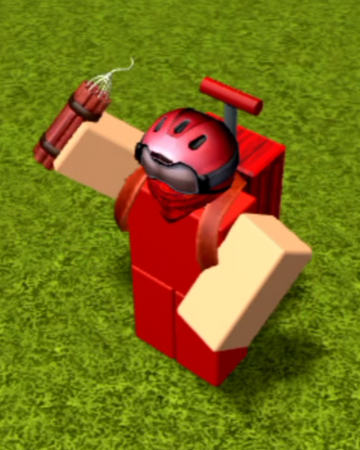 Dynamiter Roblox Tower Battles Fan Ideas Wiki Fandom - roblox demolition crew