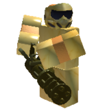 Golden Commando Roblox Tower Battles Wiki Fandom - youtube roblox tower battles commander