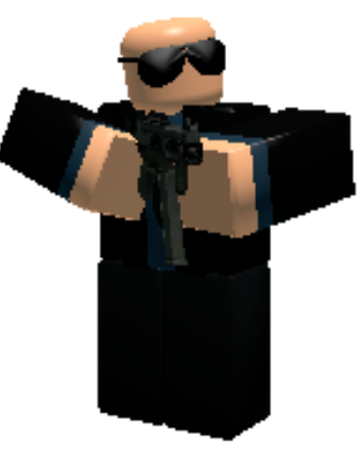 Roblox Character With Gun
