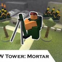 Mortar Roblox Tower Battles Wiki Fandom