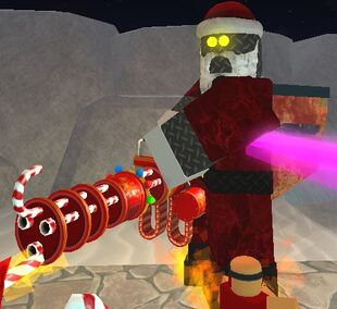 Santabot Roblox Tower Battles Wiki Fandom Powered By Wikia - mortar roblox tower battles wiki fandom powered by wikia