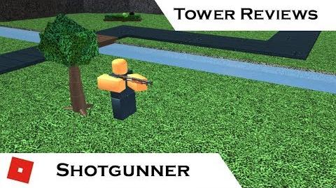 Video Shotgunner Tower Reviews Tower Battles Roblox Roblox - youtube roblox tower battles commander