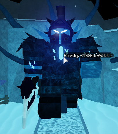 Frosty Roblox Tower Battles Wiki Fandom - roblox boss fight script