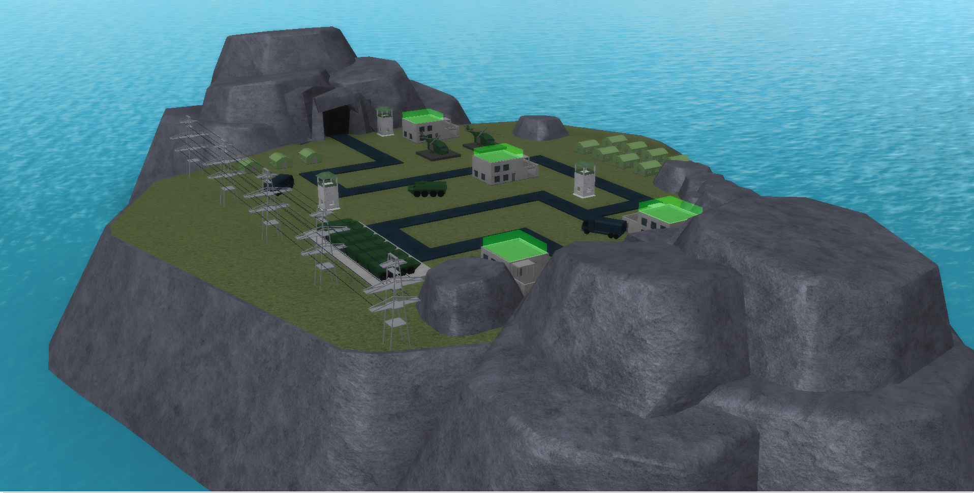 Military Base | Roblox Tower Battles Wiki | Fandom