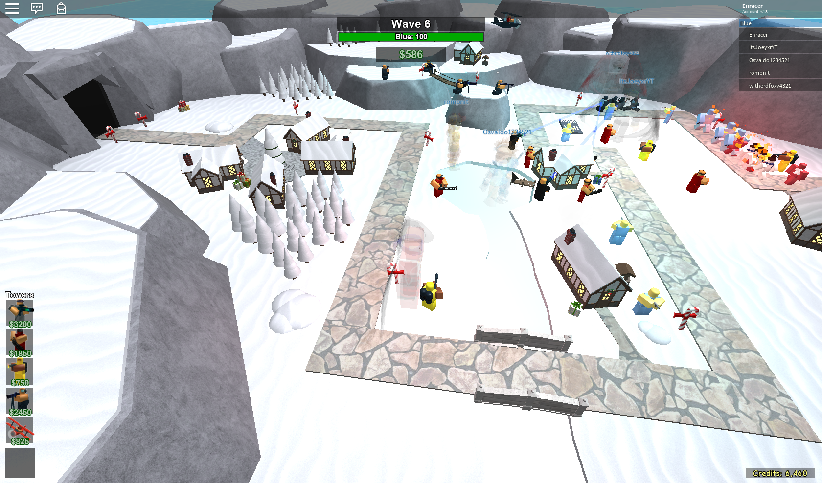 Christmas 2017 Roblox Tower Battles Wiki Fandom Powered By Wikia - this event was known to sometimes glitch in 5 players at a time