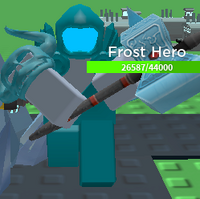Frost Hero Roblox Tower Defense Simulator Wiki Fandom