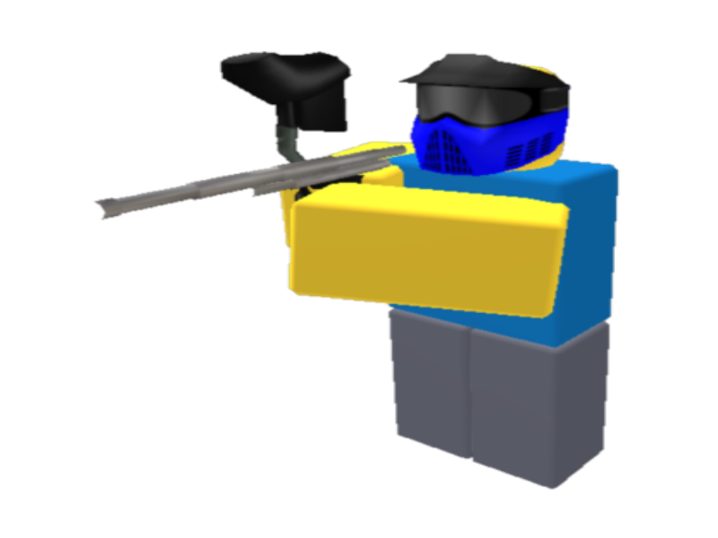 Paintballer Roblox Tower Defense Simulator Wiki Fandom - blue paintball mask roblox