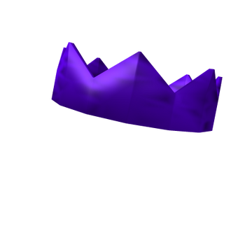 Royal Purple Paper Crown Item Roblox Ugc Catalog Wiki Fandom