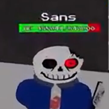 Horror Sans Roblox Undertale Monster Mania Wiki Fandom