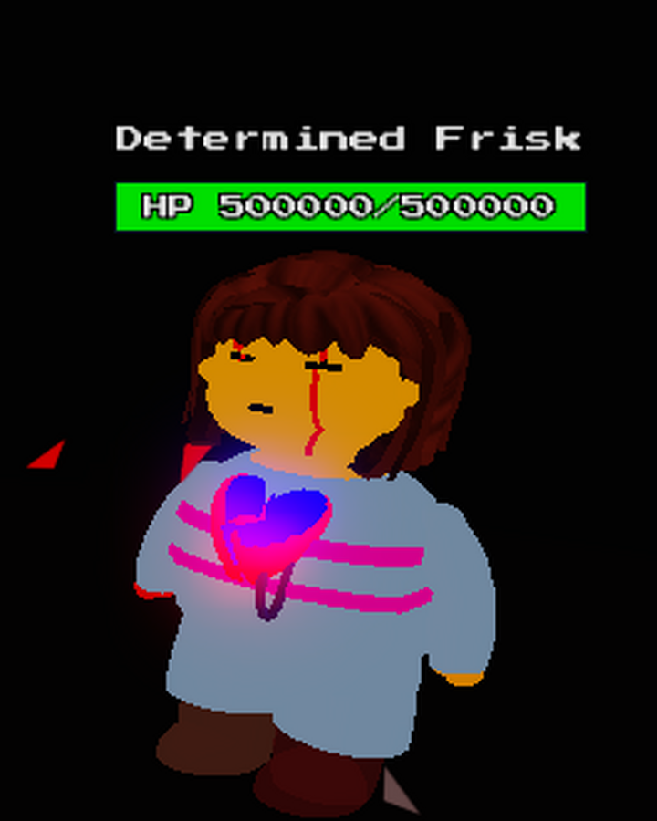 Determined Frisk Roblox Undertale Monster Mania Wiki Fandom