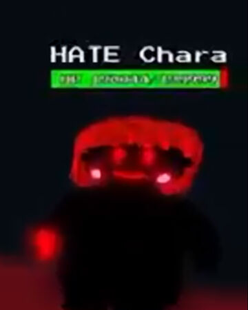 Hate Chara Roblox Undertale Monster Mania Wiki Fandom - sans slash roblox