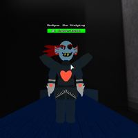 Undyne The Undying Roblox Undertale Monster Mania Wiki Fandom