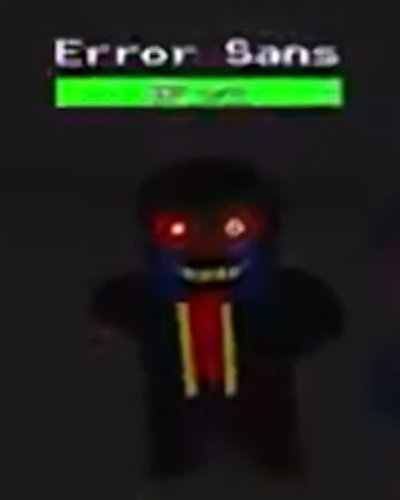 Error Sans Roblox Undertale Monster Mania Wiki Fandom - roblox undertale monster mania rancer shine