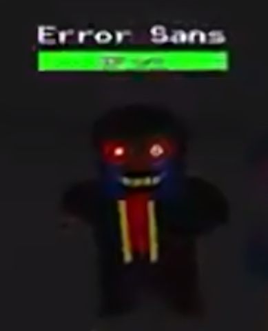 Error Sans Roblox Undertale Monster Mania Wiki Fandom - undertale monster mania roblox game