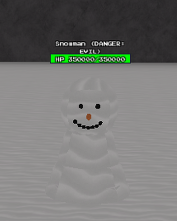 Snowman Roblox Undertale Monster Mania Wiki Fandom - roblox undertale monster mania rancer shrine