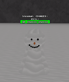 Snowman Roblox Undertale Monster Mania Wiki Fandom - roblox undertale monster mania snowman