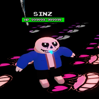 Sinz Roblox Undertale Monster Mania Wiki Fandom - undertale roblox id for down to the bown