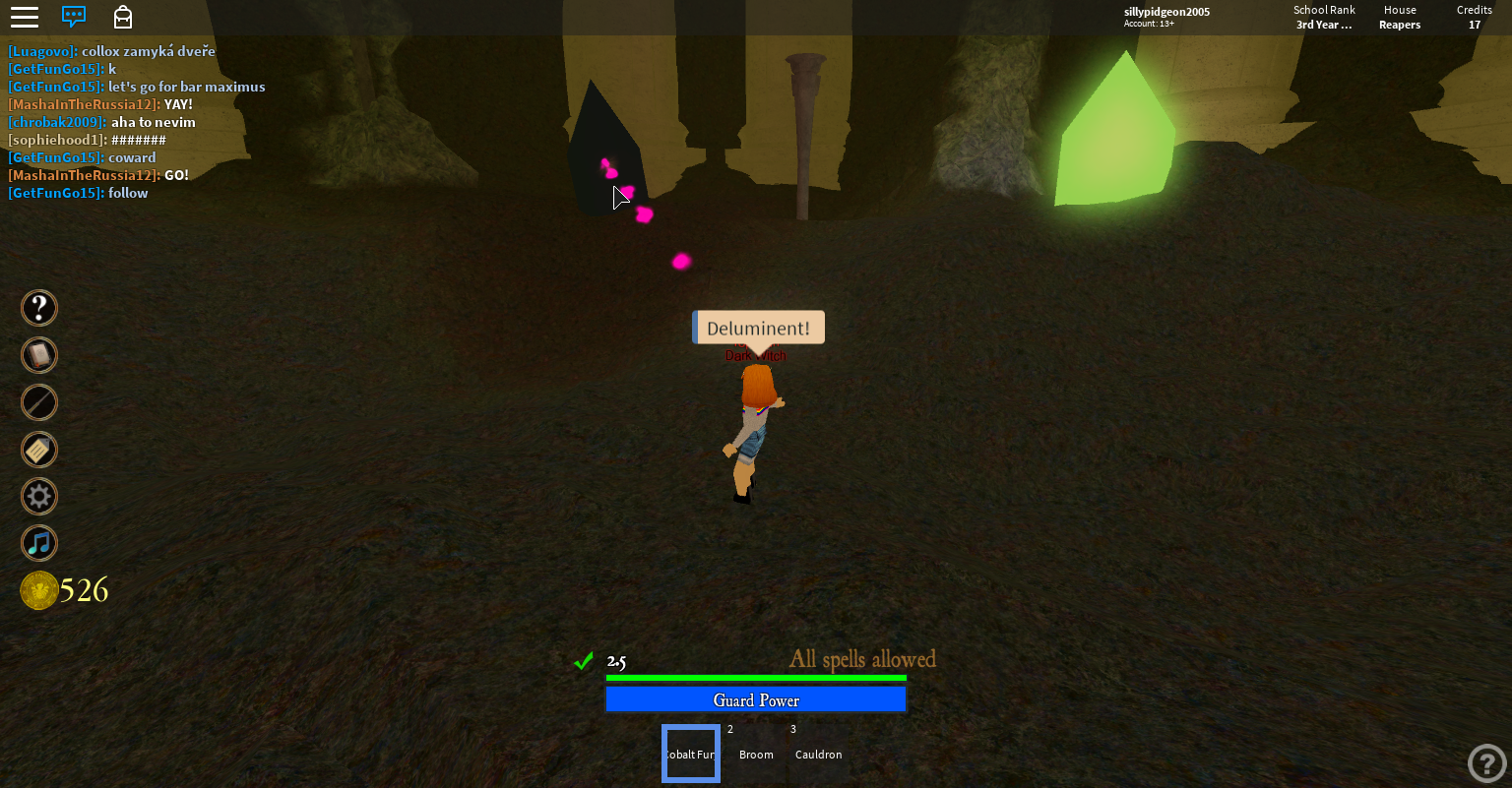 Categoryspells Roblox Vale School Of Magic Wiki Fandom - 