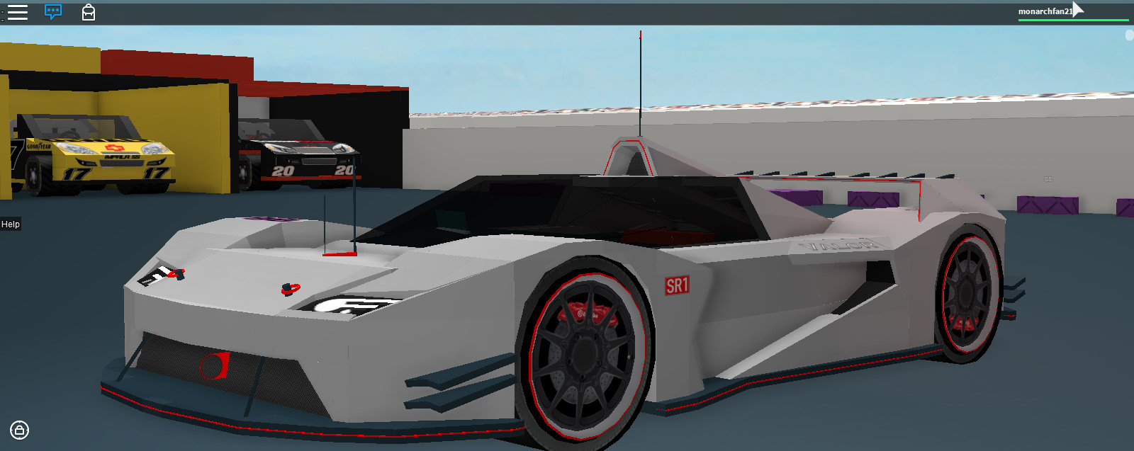 Roblox race car