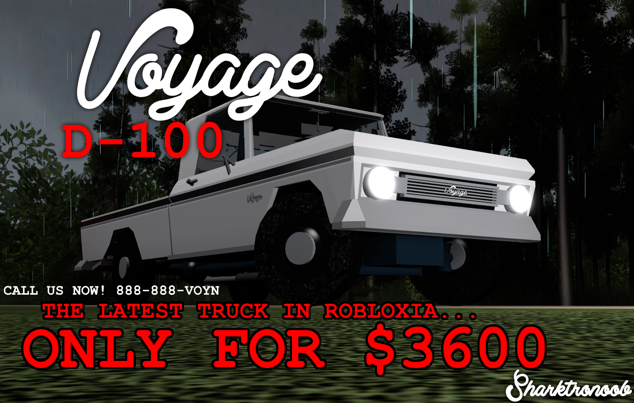 1966 Voyage D 100 Roblox Vehicles Wiki Fandom - roblox 3600com