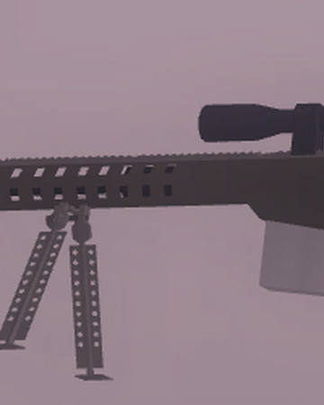 Barrett 50cal Roblox Wanted Wiki Fandom - roblox wanted 2