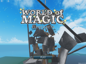 Roblox World Of Magic Logo