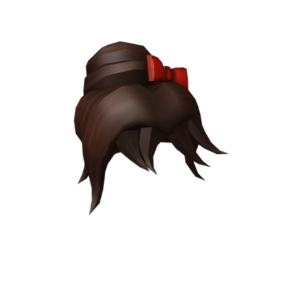 Brown Hair Bun Roblox - roblox chestnut locks