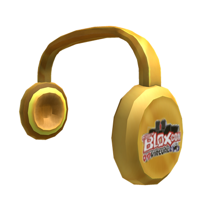 Golden Headphones Of Virtual Bloxcon Game Contest Roblox Wikia